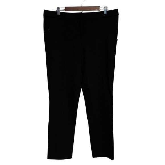 NWT Amanda + Chelsea Chloe Pants Black Size 16 – Slim Leg Modern Fit Stretch - Picture 1 of 8
